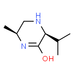 Piperazinone, 6-methyl-3-(1-methylethyl)-, (3S,6S)- (9CI)结构式