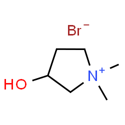 Glycopyrrolate Impurity (1,1-Dimethyl-3-Hydroxy-pyrrolidinium Bromide)结构式