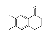 5,6,7,8-Tetramethyl-1,2,3,4-tetrahydronaphthalin-1-on Structure