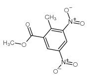 2-Methyl-3,5-dinitro-benzoic acid methyl ester Structure