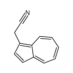 2-azulen-1-ylacetonitrile结构式