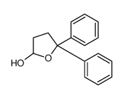 5,5-diphenyloxolan-2-ol Structure