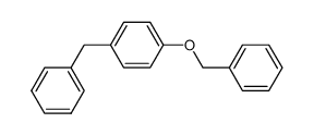 (4-benzyl)phenylbenzyl ether结构式