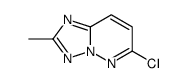 6-CHLORO-2-METHYL-S-TRIAZOLO[1,5-B]PYRIDAZINE Structure