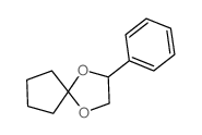 2-Phenyl-1,4-dioxaspiro[4.4]nonane structure