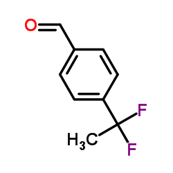 4-(1,1-Difluoroethyl)benzaldehyde Structure