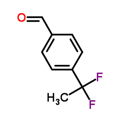 4-(1,1-Difluoroethyl)benzaldehyde structure