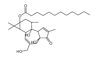 12-Deoxy-phorbol-13-dodecanoate结构式