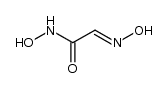 2-hydroxyimino-acetohydroxamic acid Structure