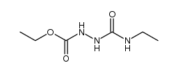 4-Ethyl-1-ethoxycarbonyl-semicarbazid Structure