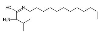 (2S)-2-amino-N-dodecyl-3-methylbutanamide结构式