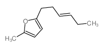 2-(3-Hexenyl)-5-Methylfuran Structure