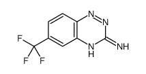 6-(trifluoromethyl)-1,2,4-benzotriazin-3-amine Structure