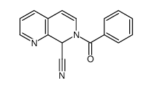 7-benzoyl-8H-1,7-naphthyridine-8-carbonitrile Structure
