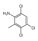 3,4,6-trichloro-2-methylaniline结构式