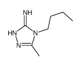 4-butyl-5-methyl-1,2,4-triazol-3-amine Structure