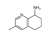 3-methyl-5,6,7,8-tetrahydroquinolin-8-amine Structure
