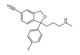 Desmethylcitalopram结构式