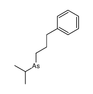 3-phenylpropyl(propan-2-yl)arsane Structure