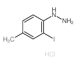 (2-iodo-4-methyl-phenyl)hydrazine Structure