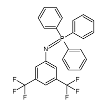 n1-(1,1,1-triphenyl-lambda~5~-phosphanylidene)-3,5-di(trifluoromethyl)aniline结构式
