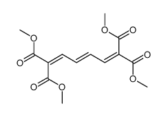 tetramethyl hexa-1,3,5-triene-1,1,6,6-tetracarboxylate Structure