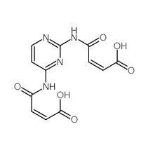 Maleamic acid, N,N'-2,4-pyrimidinediyldi- (8CI)结构式