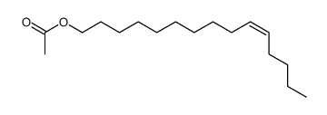 Z-10-pentadecenyl acetate Structure