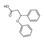 3-phenoxy-3-phenyl-propionic acid结构式