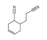 6-(2-cyanoethyl)cyclohex-3-ene-1-carbonitrile Structure