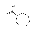 cycloheptanecarbonyl chloride Structure