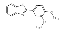 Benzothiazole,2-(3,4-dimethoxyphenyl)- Structure