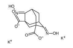 dipotassium,(4E,8E)-4,8-bis(hydroxyimino)adamantane-1,3-dicarboxylate Structure