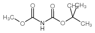 tert -Butyl Methyl Iminodicarboxylate structure