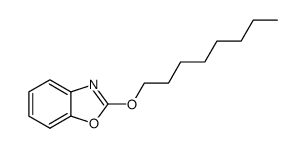 2-octyloxy-benzooxazole结构式