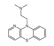 N,N-dimethyl-2-pyrido[3,2-b][1,4]benzothiazin-10-ylethanamine Structure