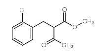 2-(2-CHLOROBENZYL)-3-OXO-BUTYRICACIDMETHYLESTER structure