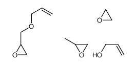 2-methyloxirane,oxirane,prop-2-en-1-ol,2-(prop-2-enoxymethyl)oxirane结构式