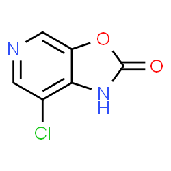 Oxazolo[5,4-c]pyridin-2(1H)-one, 7-chloro- structure