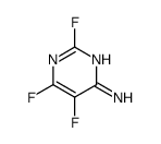 4-Pyrimidinamine, 2,5,6-trifluoro- (9CI) Structure