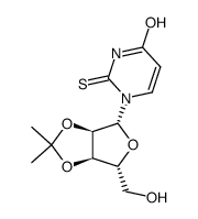 2',3'-O-Isopropylidene-2-thiouridine结构式