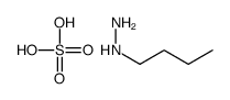 butylhydrazine,sulfuric acid Structure