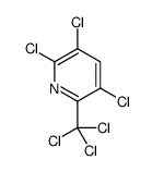 2,3,5-trichloro-6-(trichloromethyl)pyridine结构式
