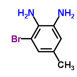 3-Bromo-5-methylbenzene-1,2-diamine Structure