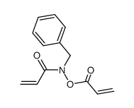 N-(acryloyloxy)-N-benzylacrylamide Structure