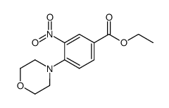 4-morpholin-4-yl-3-nitro-benzoic acid ethyl ester Structure