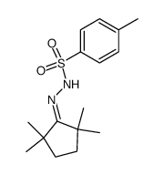 2,2,5,5-Tetramethylcyclopentanon-p-tolylsulfonylhydrazon Structure