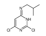 2,6-dichloro-N-isobutylpyrimidin-4-amine Structure