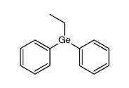 Ethyldiphenylgermane Structure