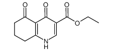 4,5-dioxo-1,4,5,6,7,8-hexahydro-quinoline-3-carboxylic acid ethyl ester Structure